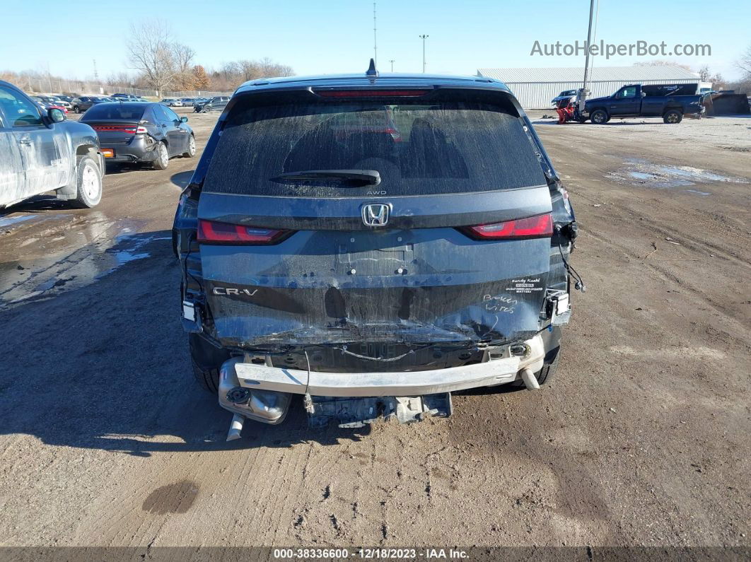 2023 Honda Cr-v Ex Awd Gray vin: 7FARS4H44PE016668