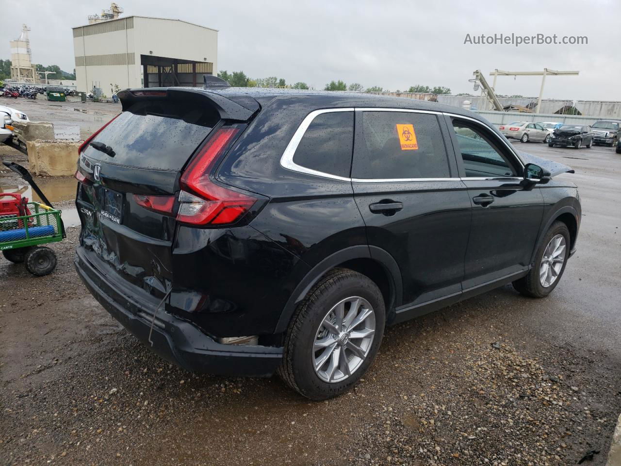 2023 Honda Cr-v Exl Черный vin: 7FARS4H73PE019703