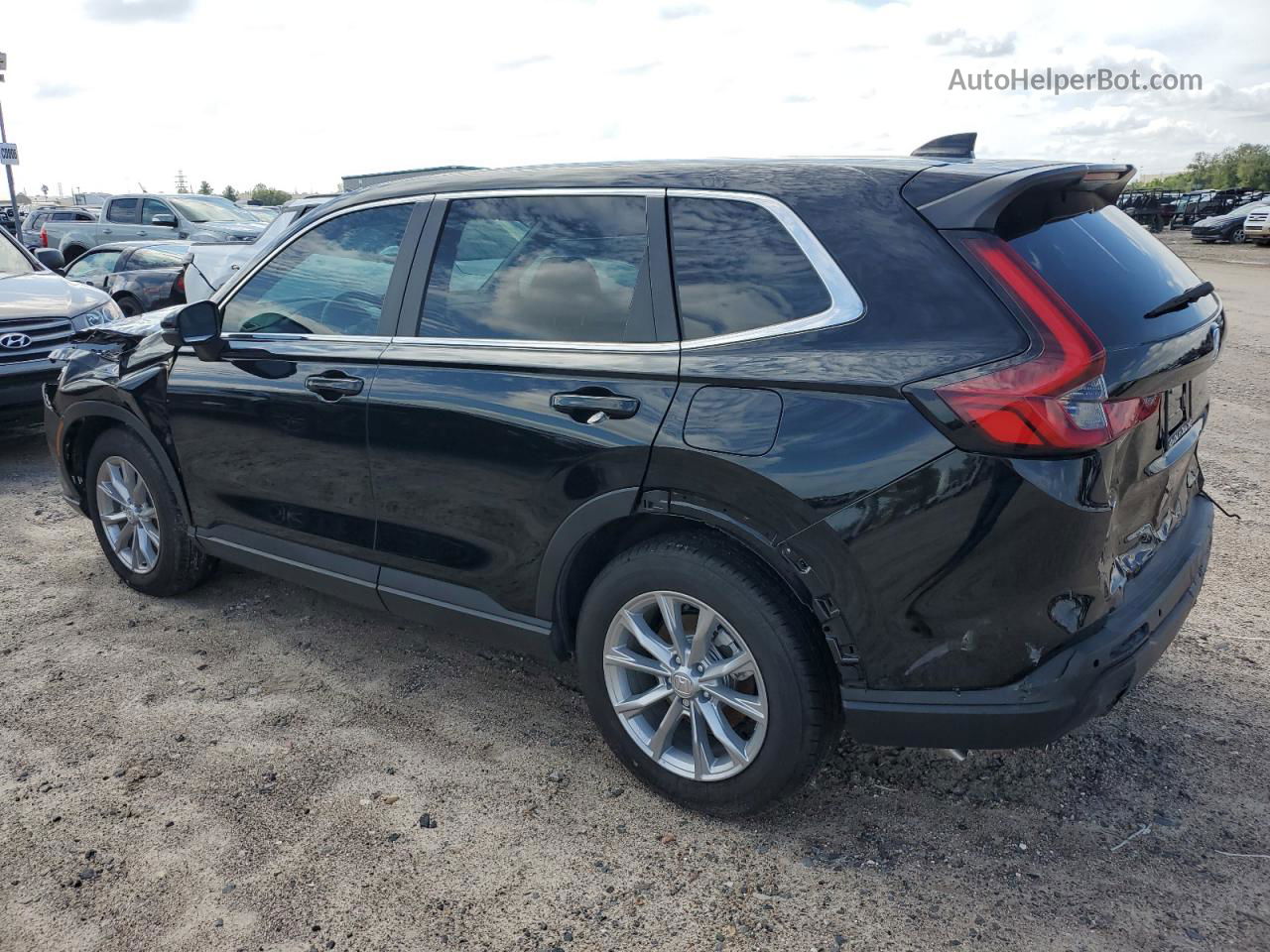 2023 Honda Cr-v Exl Черный vin: 7FARS4H73PE019703