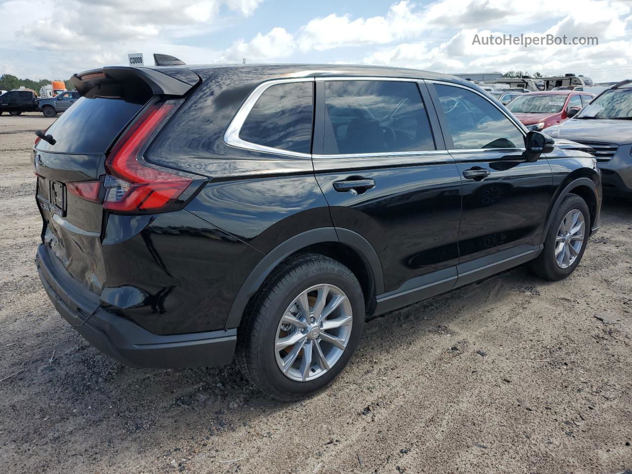 2023 Honda Cr-v Exl Черный vin: 7FARS4H73PE019703