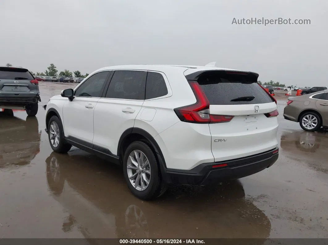 2023 Honda Cr-v Ex-l Awd White vin: 7FARS4H73PE020107