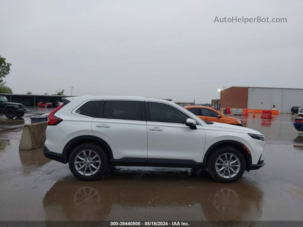 2023 Honda Cr-v Ex-l Awd White vin: 7FARS4H73PE020107