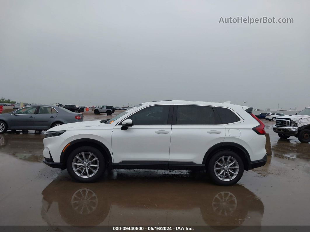 2023 Honda Cr-v Ex-l Awd White vin: 7FARS4H73PE020107