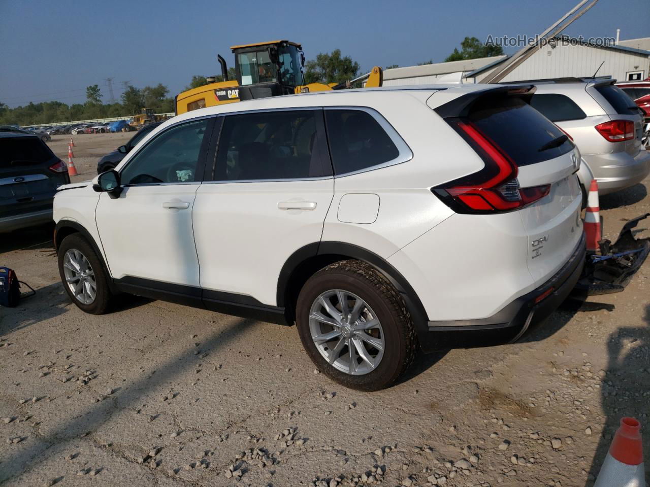 2023 Honda Cr-v Exl White vin: 7FARS4H75PE000280