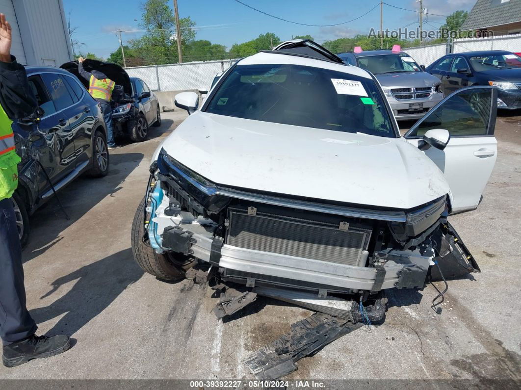 2023 Honda Cr-v Ex-l Awd White vin: 7FARS4H77PE008266