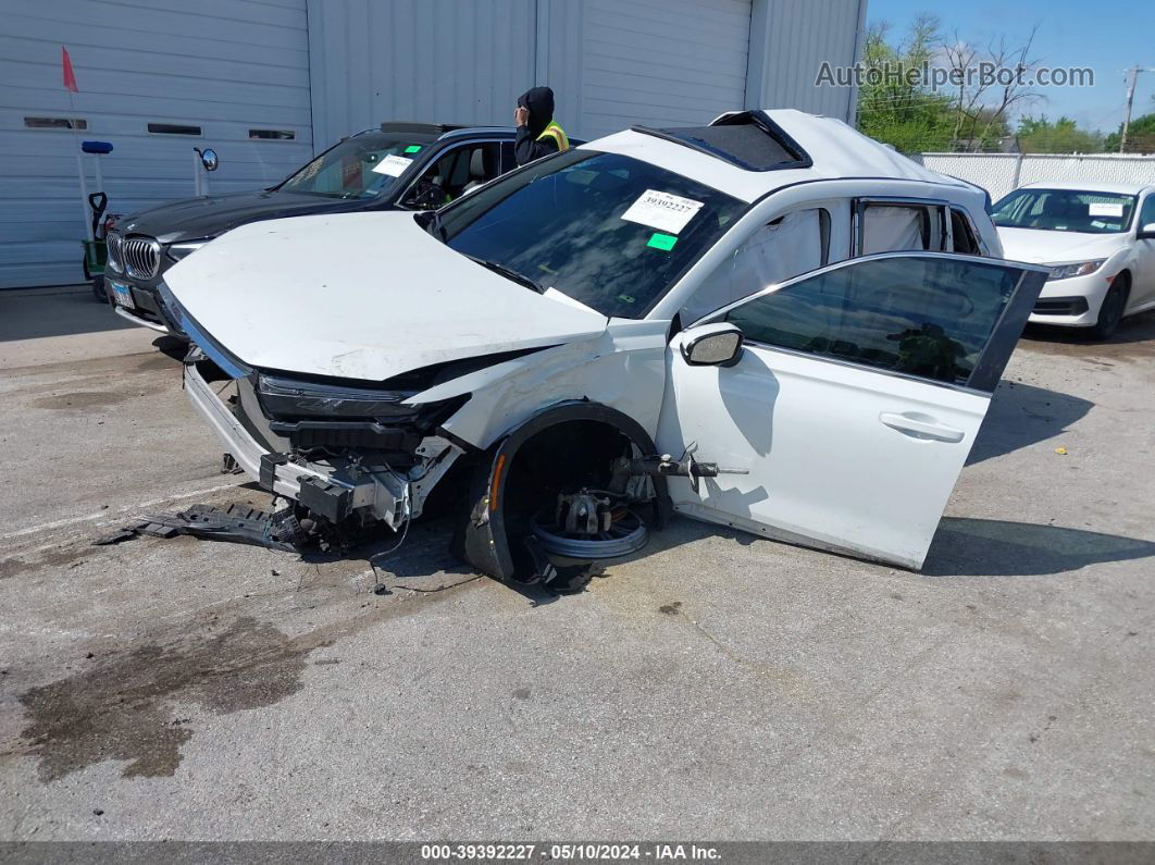 2023 Honda Cr-v Ex-l Awd White vin: 7FARS4H77PE008266