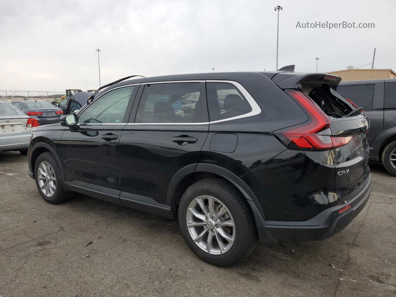 2023 Honda Cr-v Exl Черный vin: 7FARS4H77PE018148