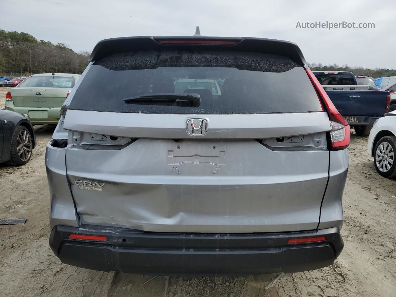 2023 Honda Cr-v Exl Silver vin: 7FARS4H79PE011203