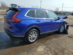 2023 Honda Cr-v Exl Синий vin: 7FARS4H79PE013226