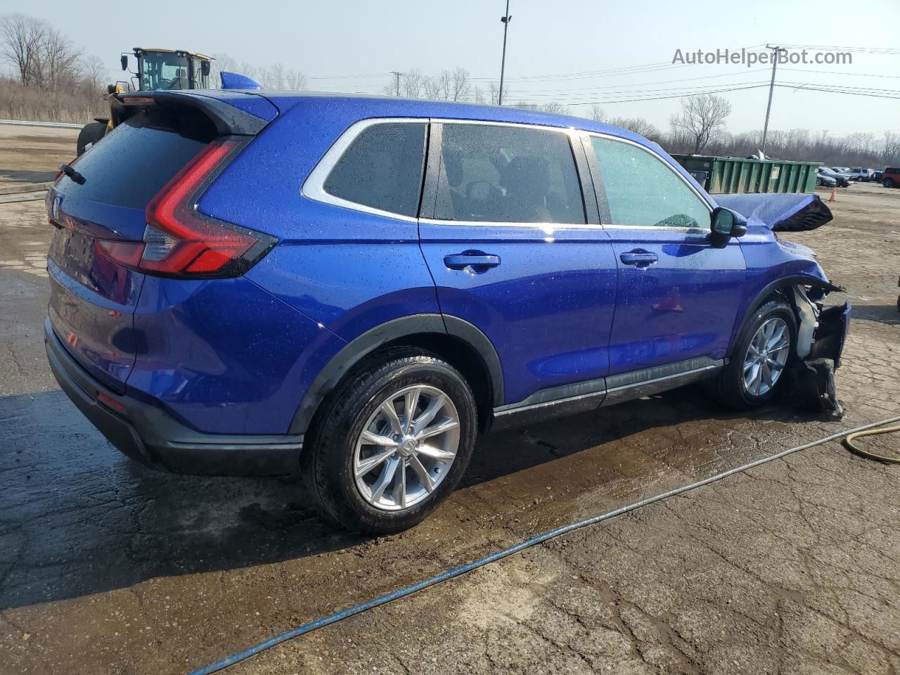 2023 Honda Cr-v Exl Синий vin: 7FARS4H79PE013226