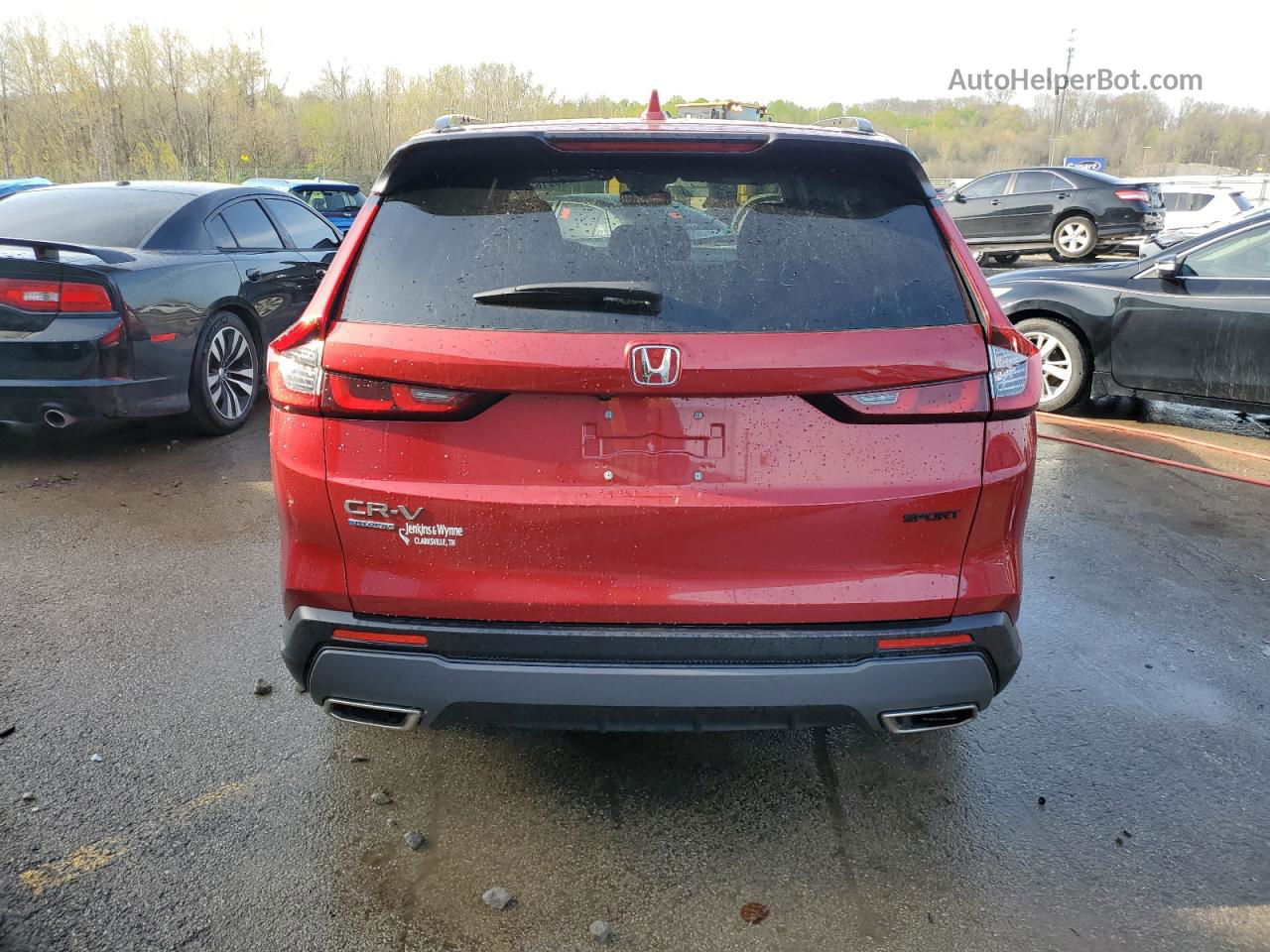 2023 Honda Cr-v Sport Red vin: 7FARS5H50PE000756