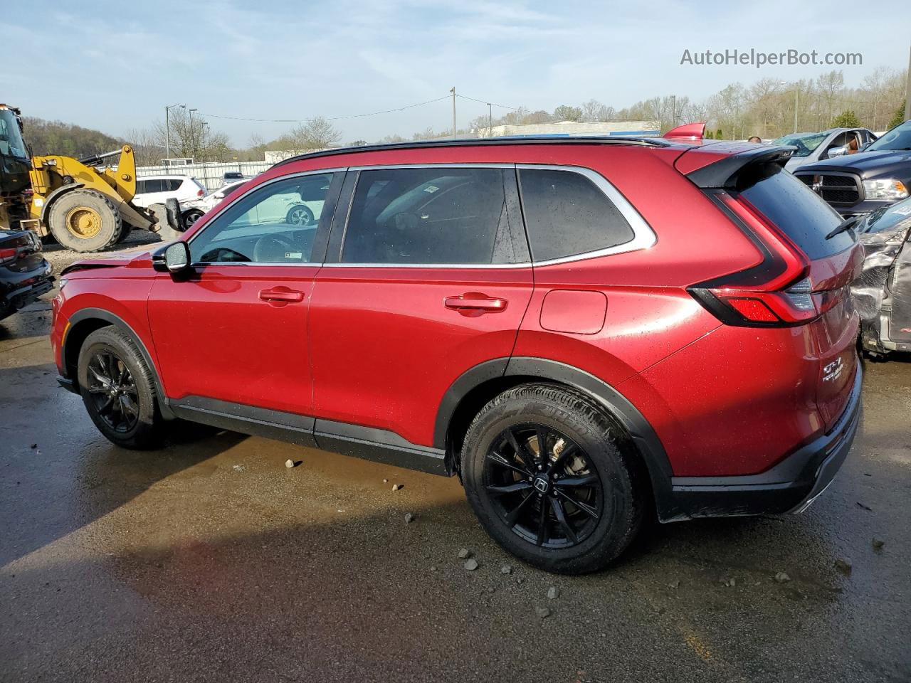 2023 Honda Cr-v Sport Red vin: 7FARS5H50PE000756