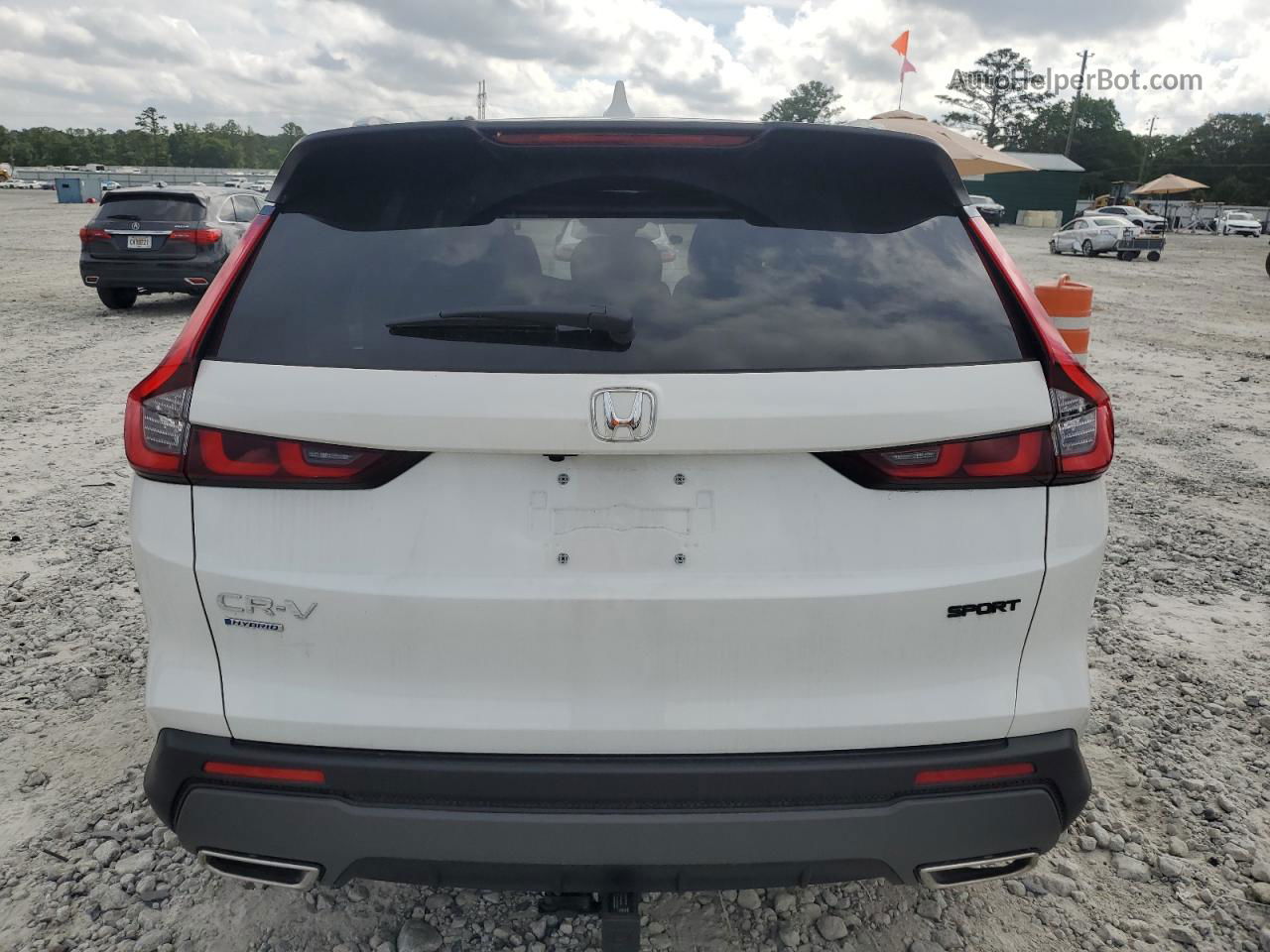 2023 Honda Cr-v Sport White vin: 7FARS5H53PE004994