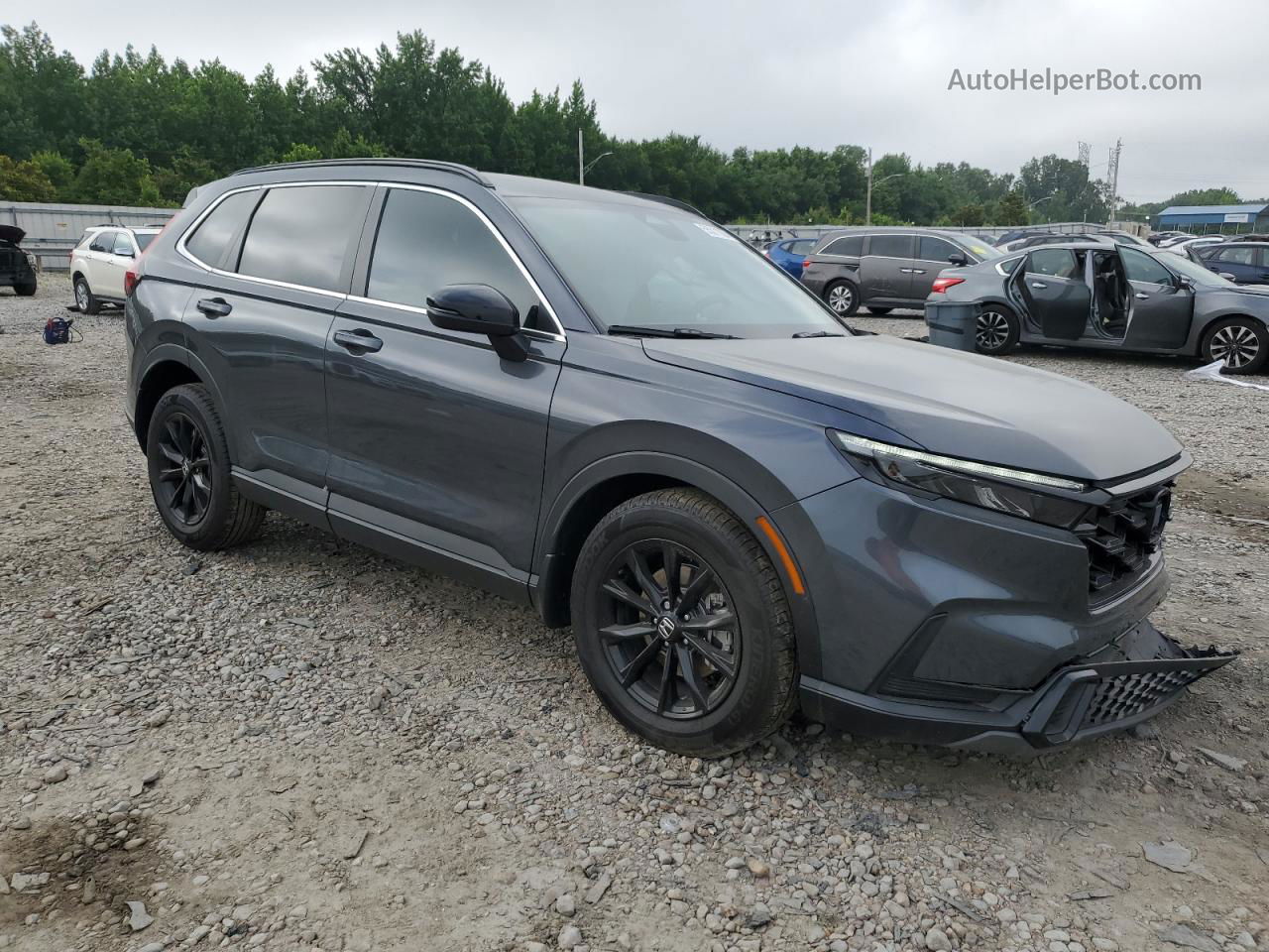 2023 Honda Cr-v Sport Gray vin: 7FARS5H55PE008092