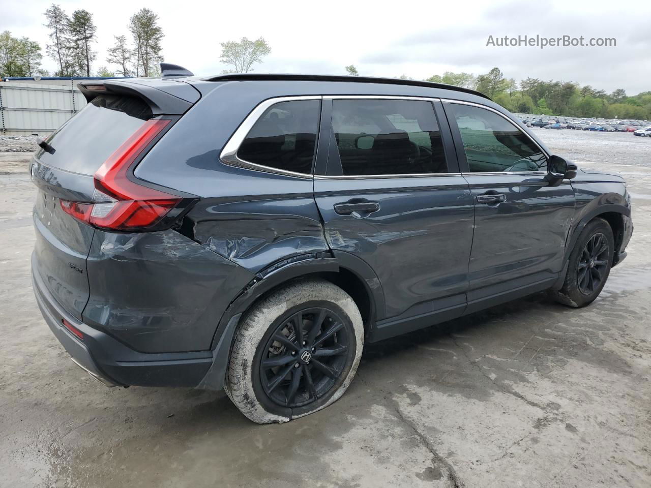 2023 Honda Cr-v Sport Blue vin: 7FARS5H57PE002679