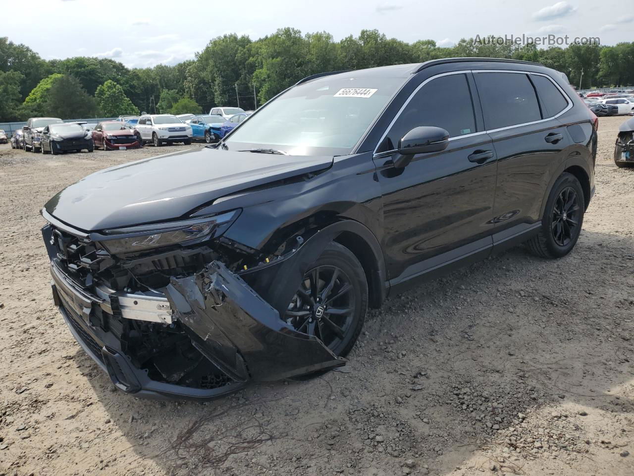 2023 Honda Cr-v Sport Black vin: 7FARS5H58PE002643