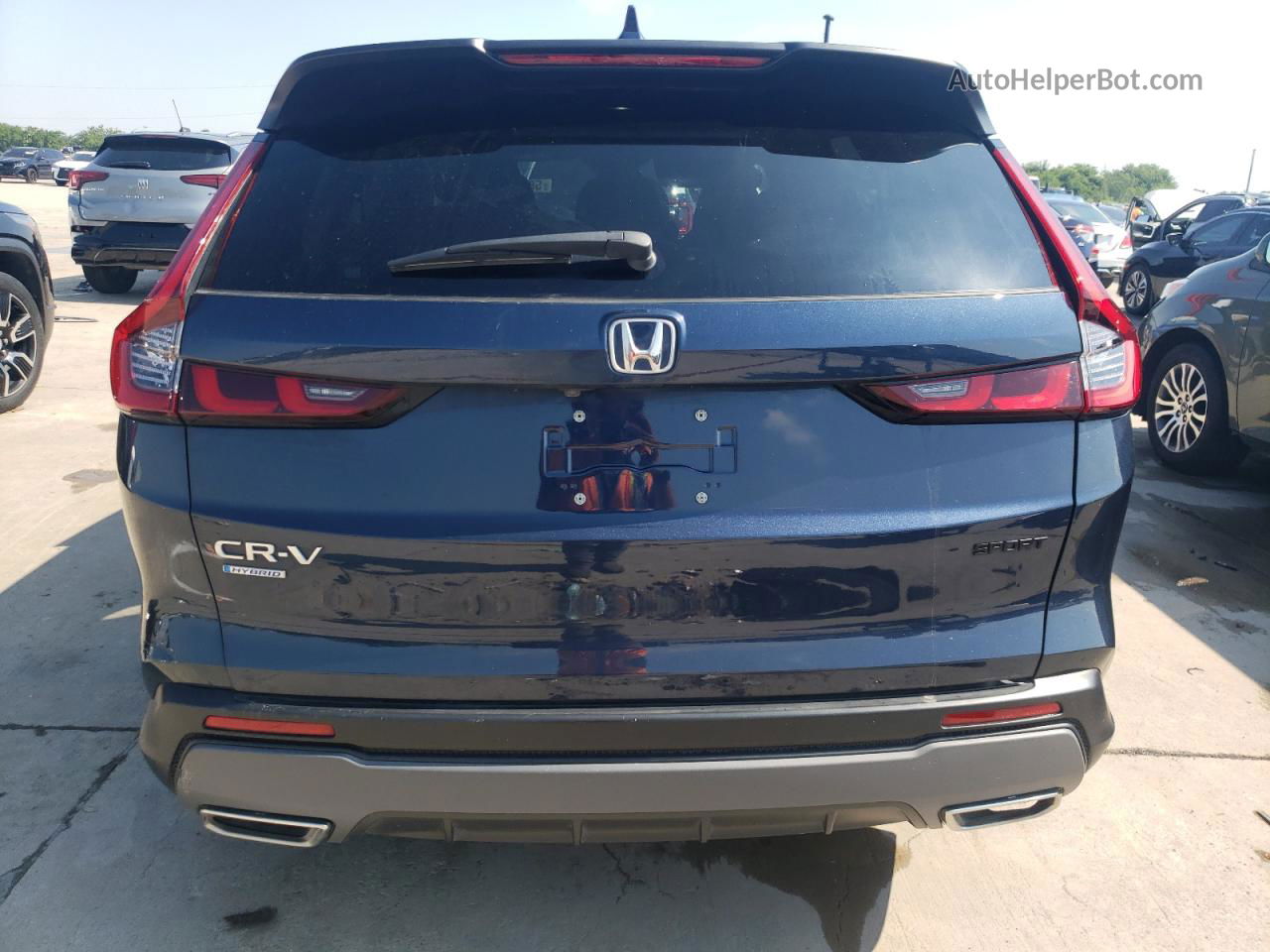 2023 Honda Cr-v Sport Blue vin: 7FARS5H5XPE002725