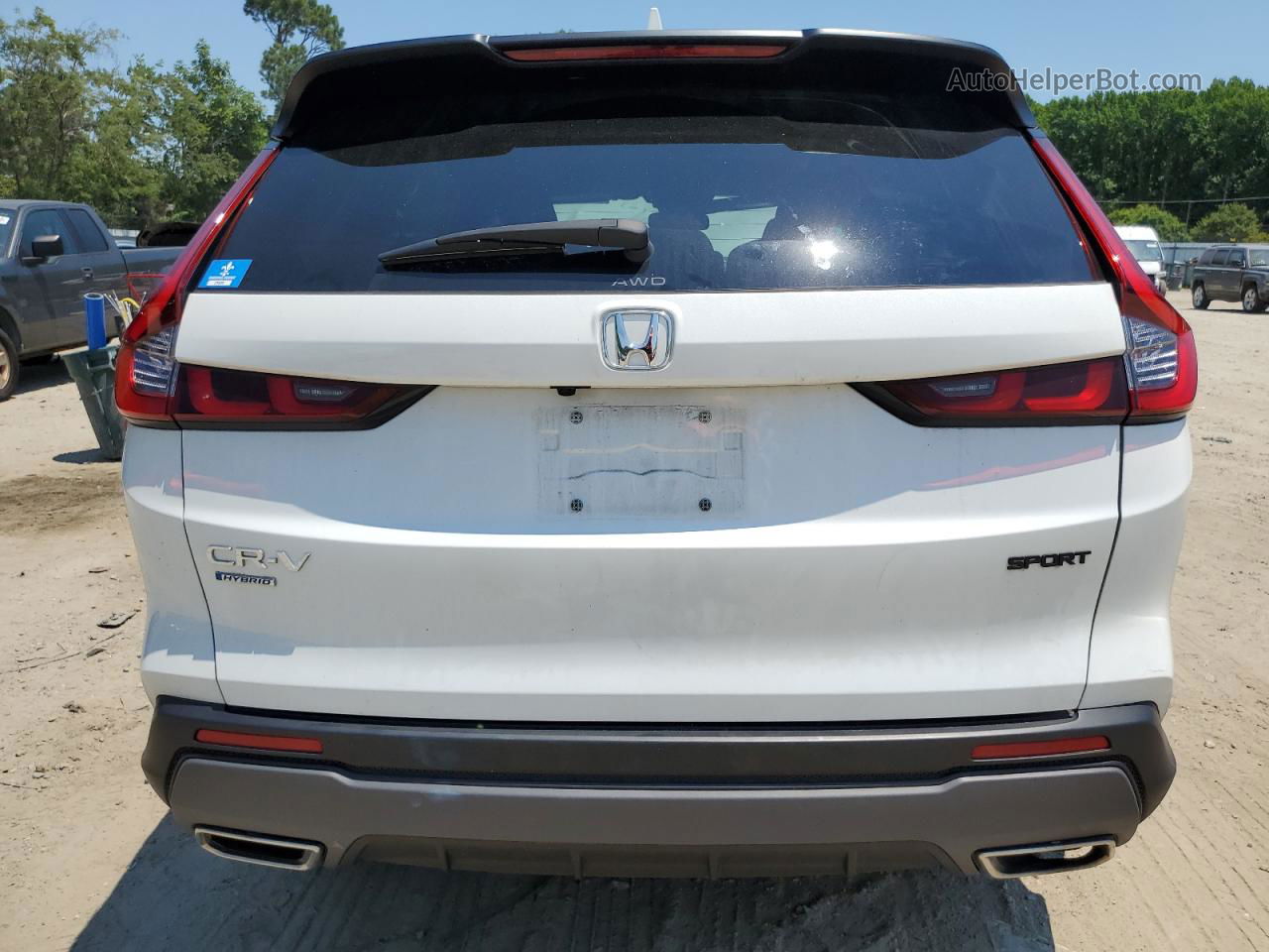 2023 Honda Cr-v Sport White vin: 7FARS6H50PE028837