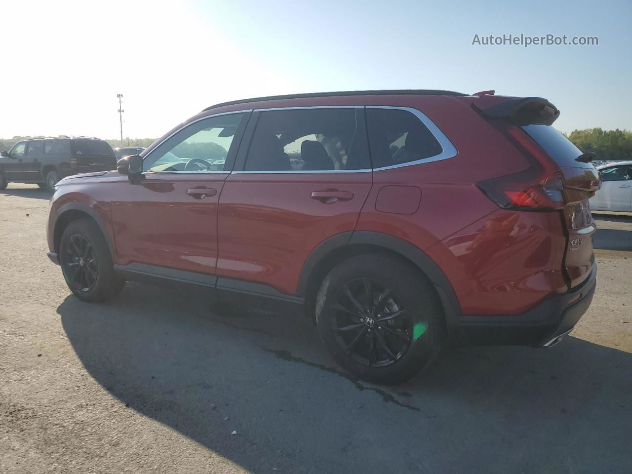 2023 Honda Cr-v Sport Burgundy vin: 7FARS6H50PE034802