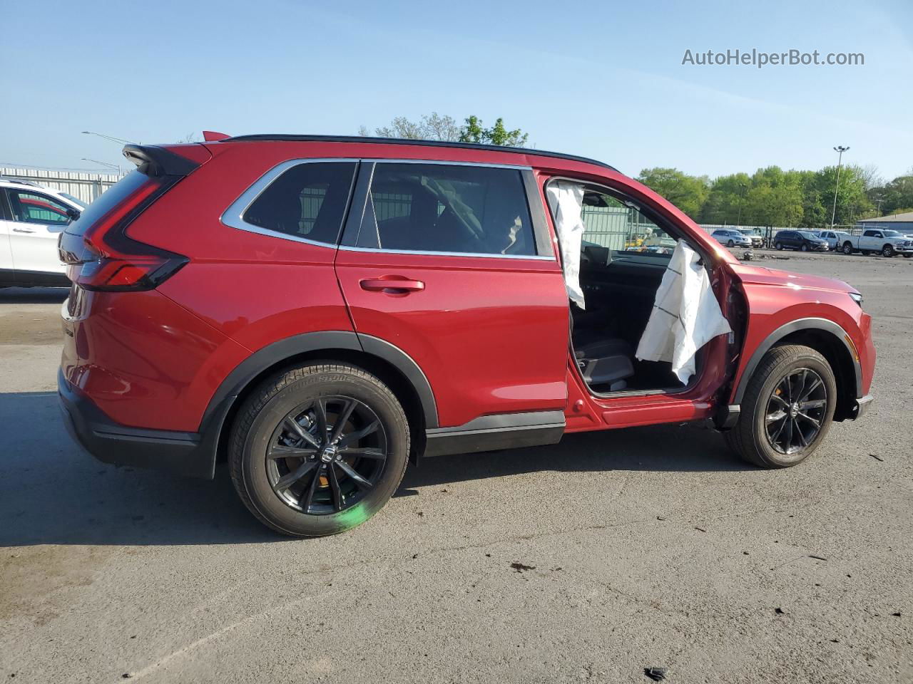 2023 Honda Cr-v Sport Burgundy vin: 7FARS6H50PE034802