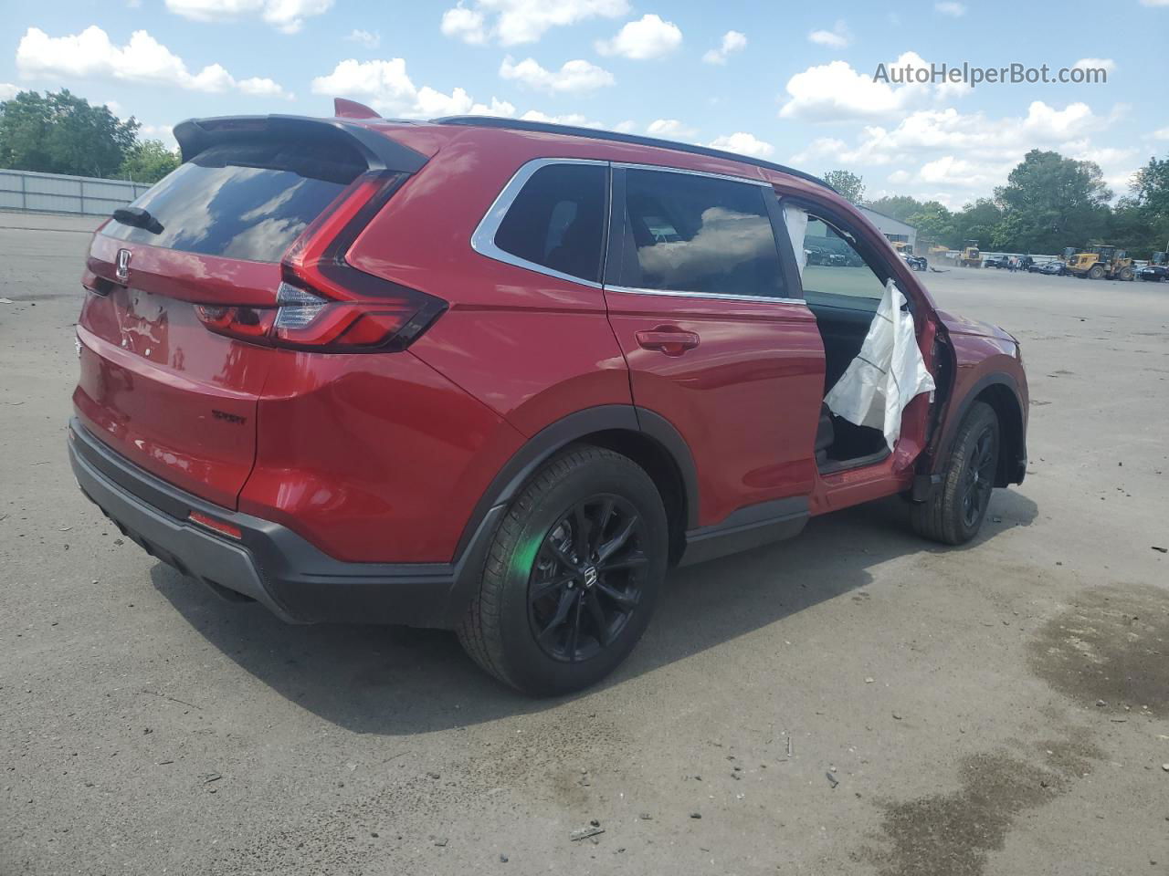 2023 Honda Cr-v Sport Бордовый vin: 7FARS6H50PE034802