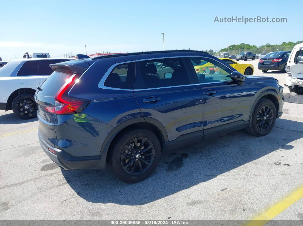 2023 Honda Cr-v Hybrid Sport Dark Blue vin: 7FARS6H51PE034954