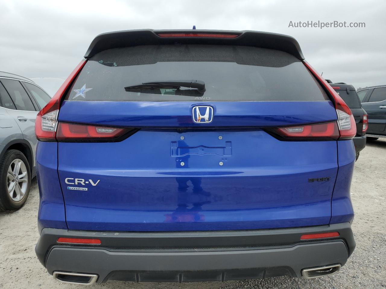 2023 Honda Cr-v Sport Blue vin: 7FARS6H52PE035160