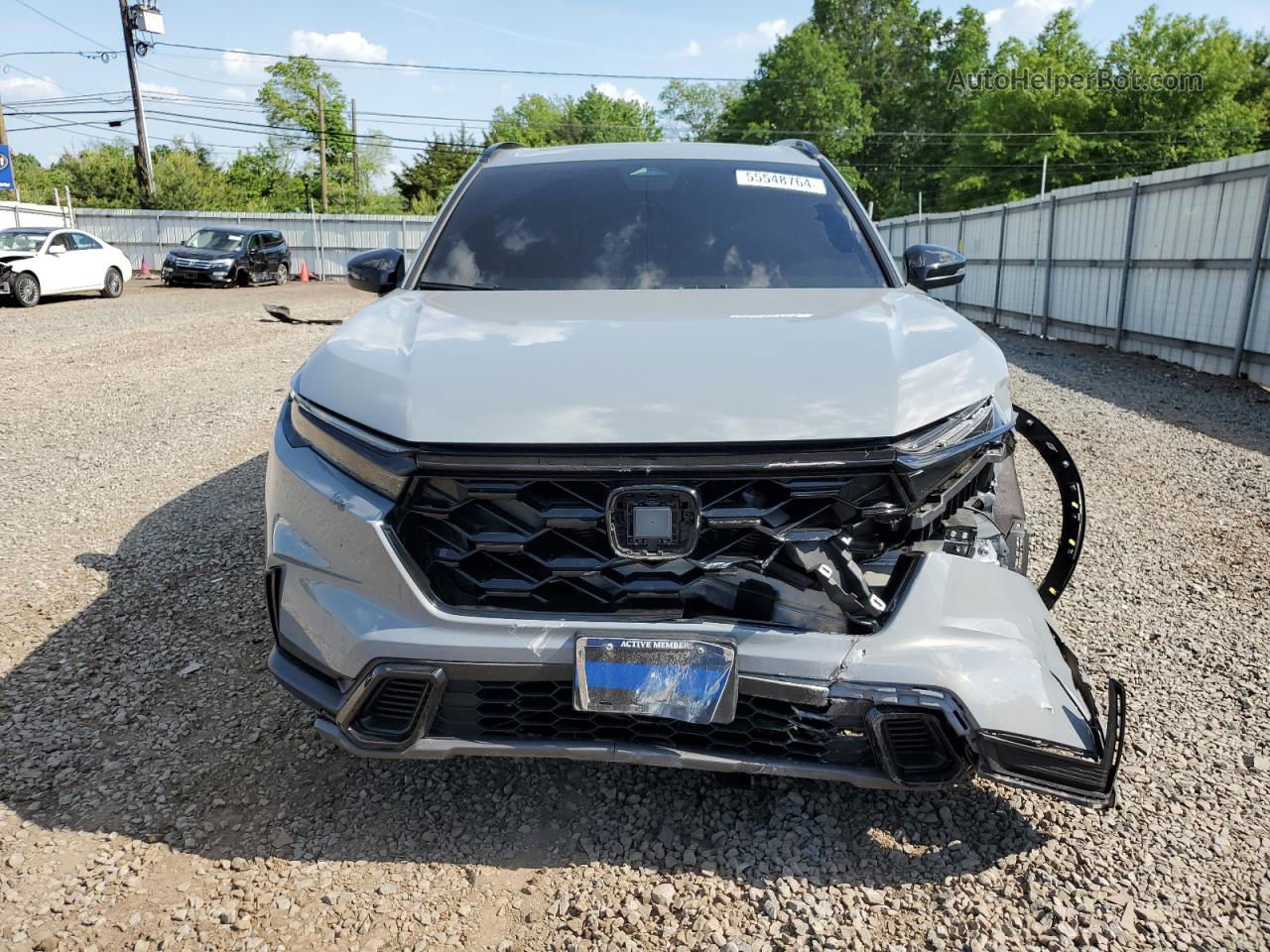 2023 Honda Cr-v Sport Gray vin: 7FARS6H54PE013340