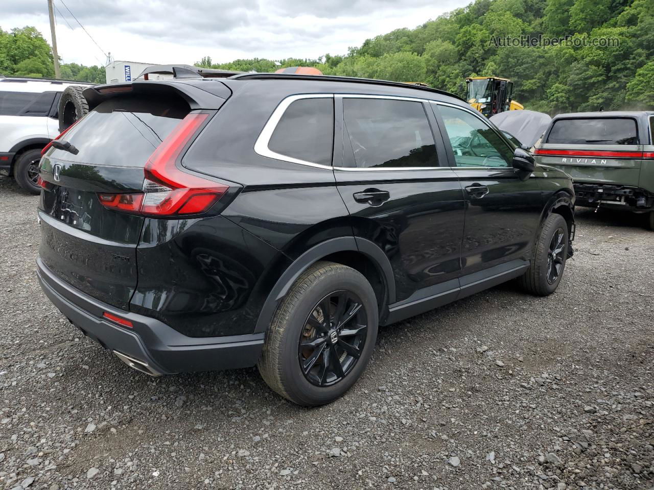 2023 Honda Cr-v Sport Black vin: 7FARS6H56PE023450