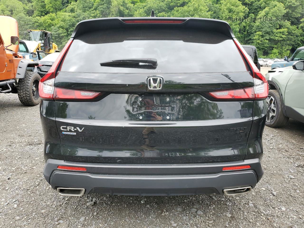 2023 Honda Cr-v Sport Black vin: 7FARS6H56PE023450