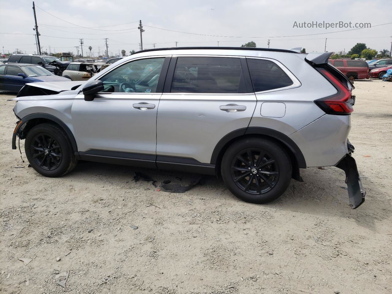 2023 Honda Cr-v Sport Silver vin: 7FARS6H58PE019867