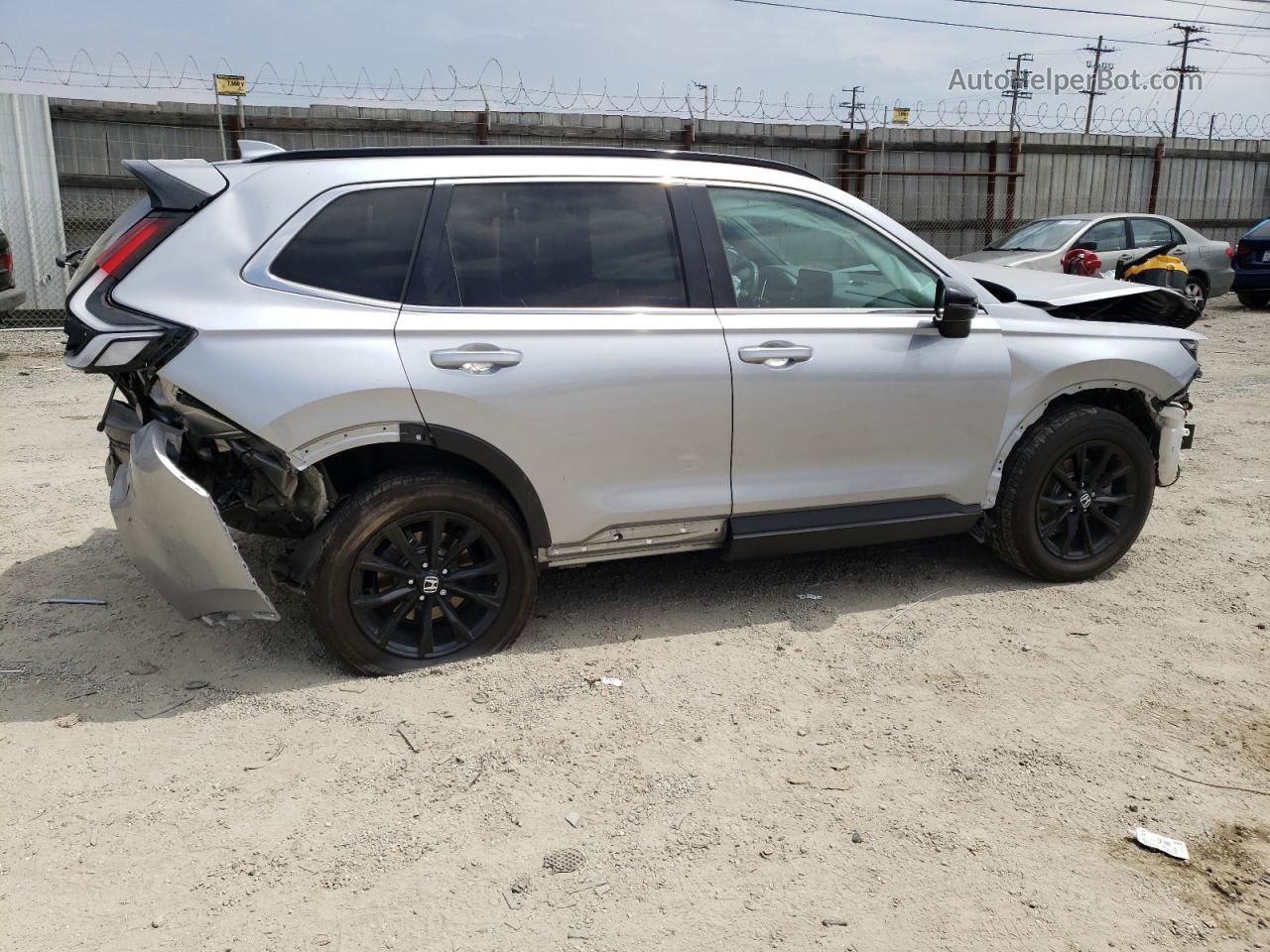 2023 Honda Cr-v Sport Silver vin: 7FARS6H58PE019867