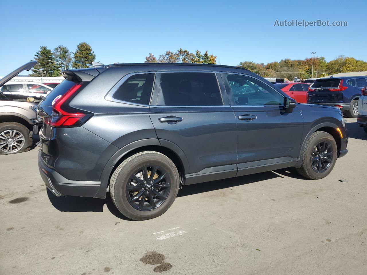 2023 Honda Cr-v Sport Black vin: 7FARS6H58PE040752