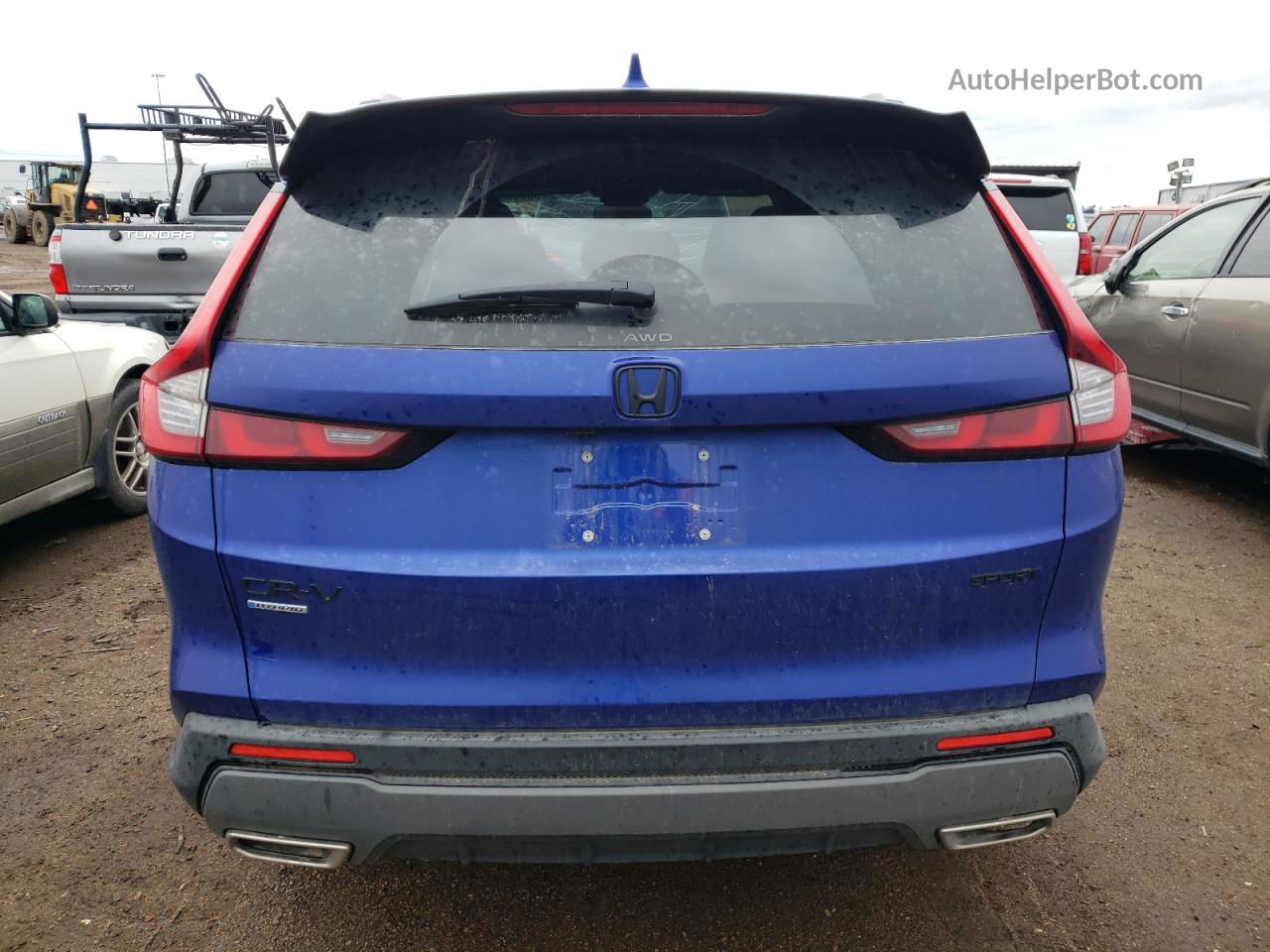 2023 Honda Cr-v Sport Blue vin: 7FARS6H5XPE032054