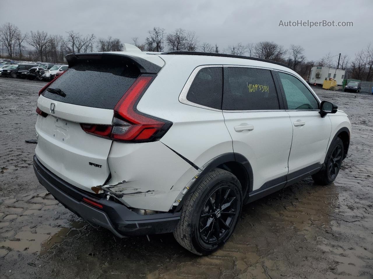 2023 Honda Cr-v Sport Белый vin: 7FARS6H5XPE033219