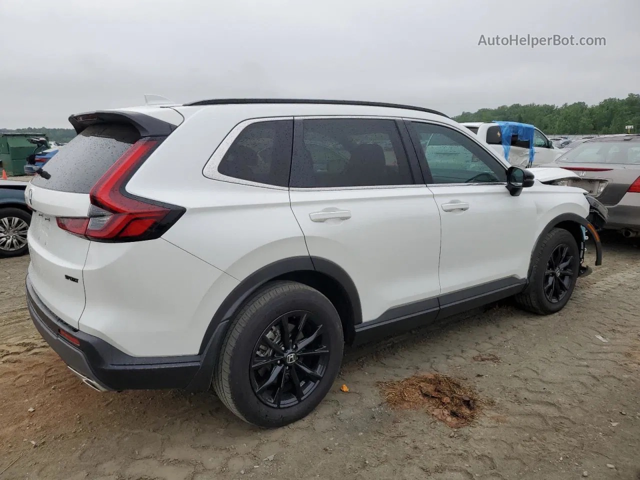 2023 Honda Cr-v Sport Белый vin: 7FARS6H5XPE040297