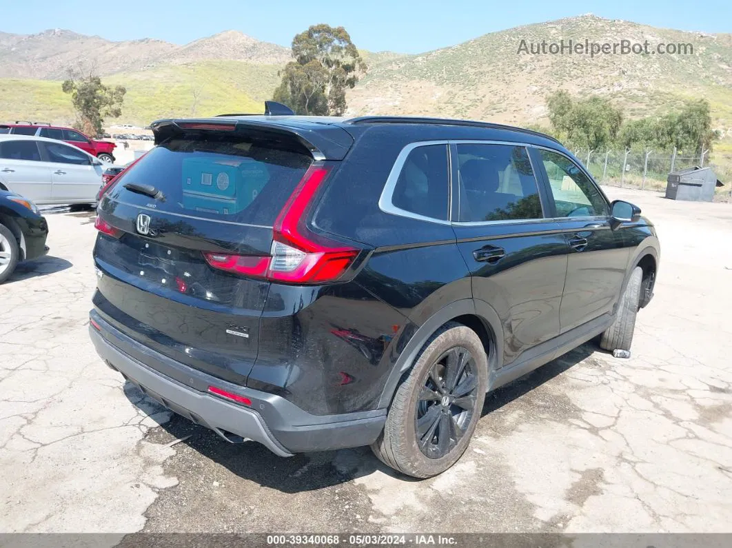 2023 Honda Cr-v Hybrid Sport Touring Black vin: 7FARS6H90PE013760