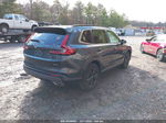 2023 Honda Cr-v Hybrid Sport Touring Blue vin: 7FARS6H93PE020637