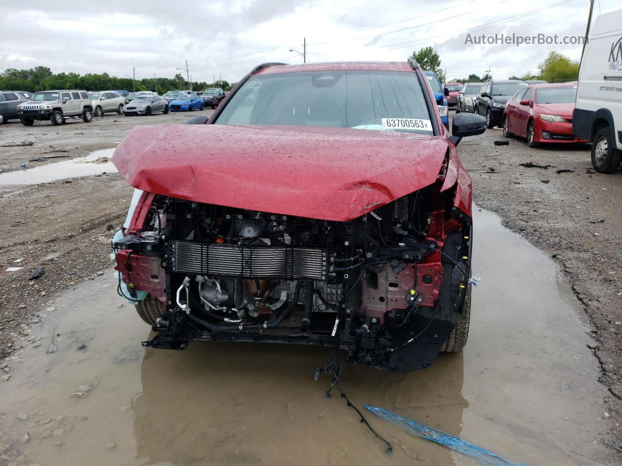 2023 Honda Cr-v Sport Touring Red vin: 7FARS6H94PE001434