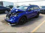 2023 Honda Cr-v Hybrid Sport Touring Blue vin: 7FARS6H95PE038315