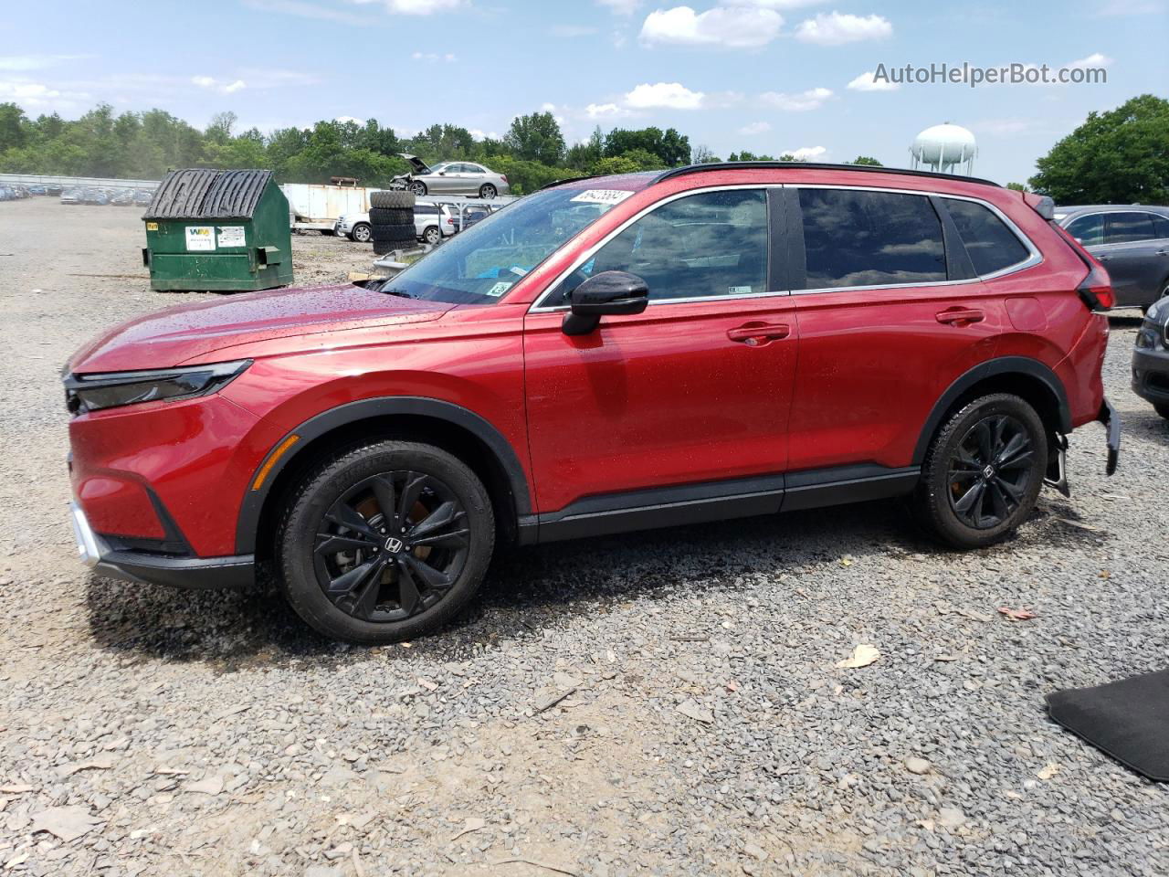 2023 Honda Cr-v Sport Touring Burgundy vin: 7FARS6H97PE003081