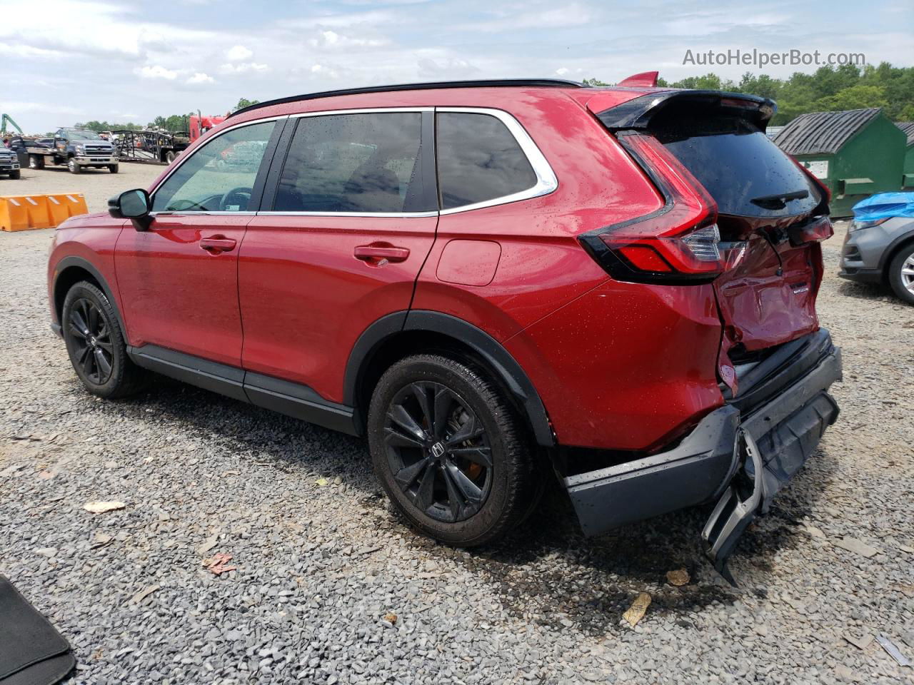 2023 Honda Cr-v Sport Touring Burgundy vin: 7FARS6H97PE003081