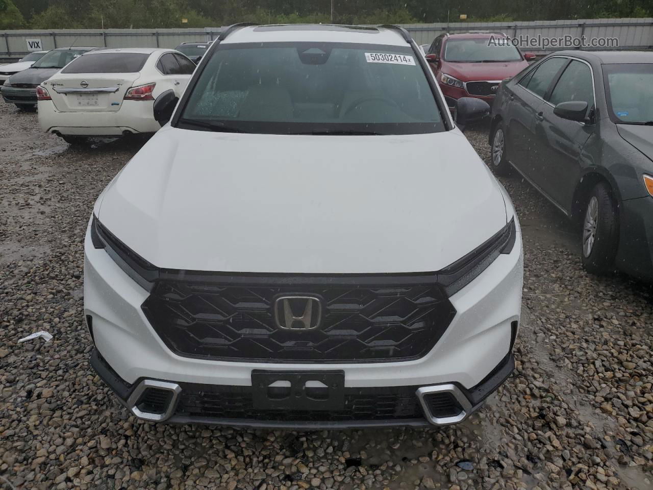 2023 Honda Cr-v Sport Touring White vin: 7FARS6H9XPE035944