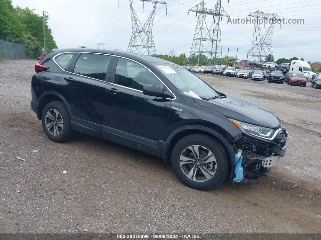 2020 Honda Cr-v Hybrid Lx Black vin: 7FART6H20LE006575