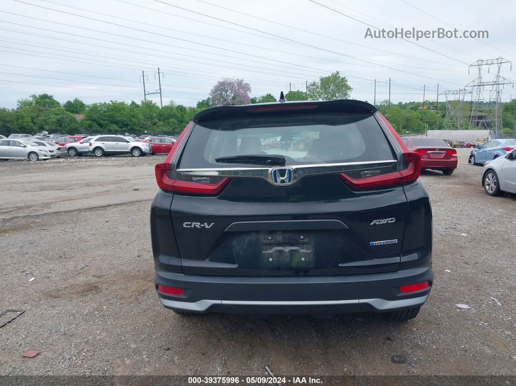 2020 Honda Cr-v Hybrid Lx Black vin: 7FART6H20LE006575