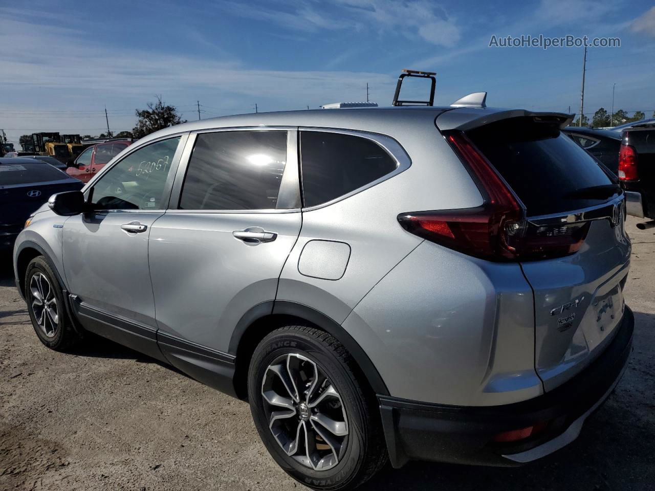 2020 Honda Cr-v Ex Silver vin: 7FART6H52LE005213