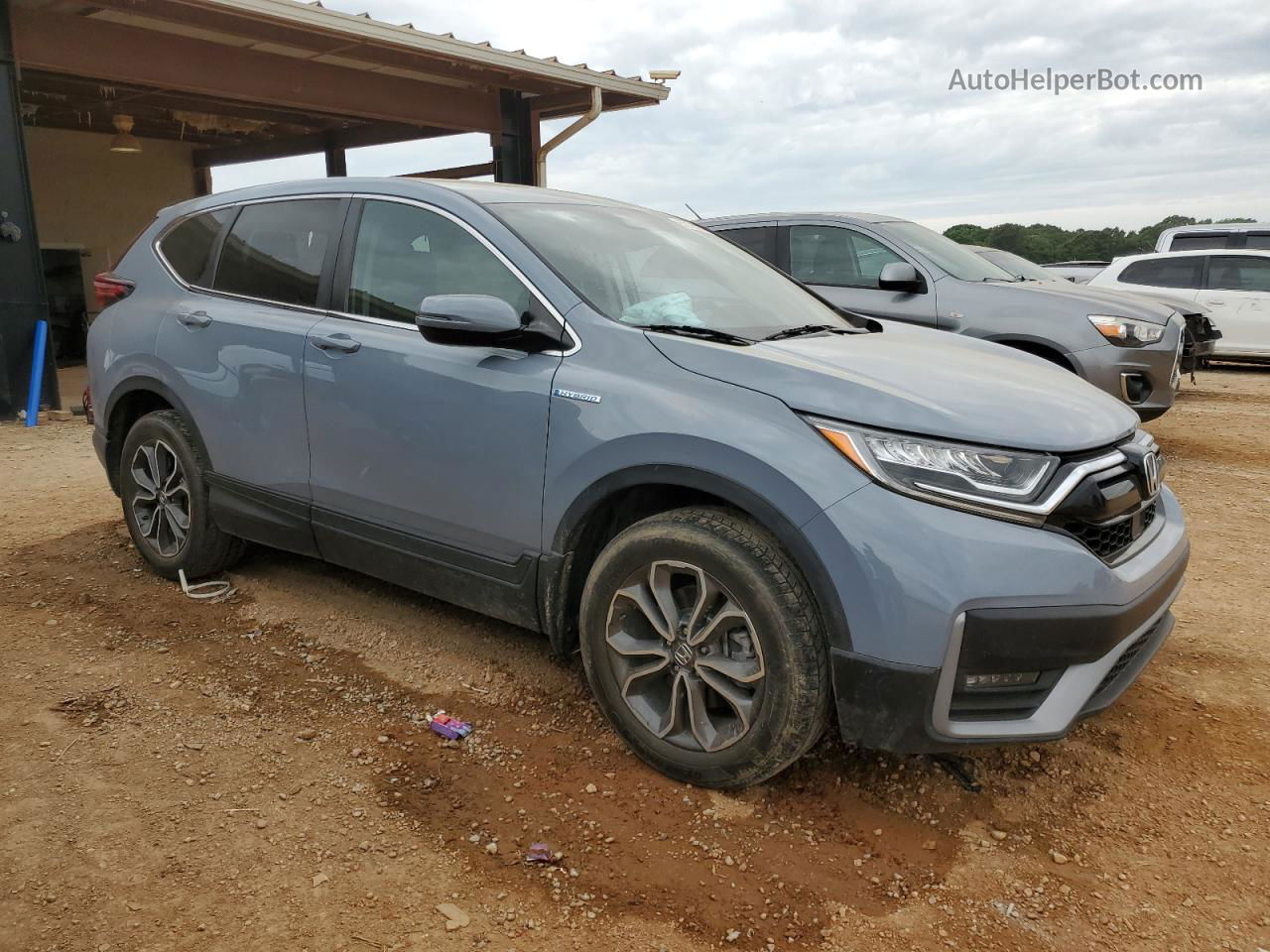 2020 Honda Cr-v Ex Gray vin: 7FART6H52LE012209