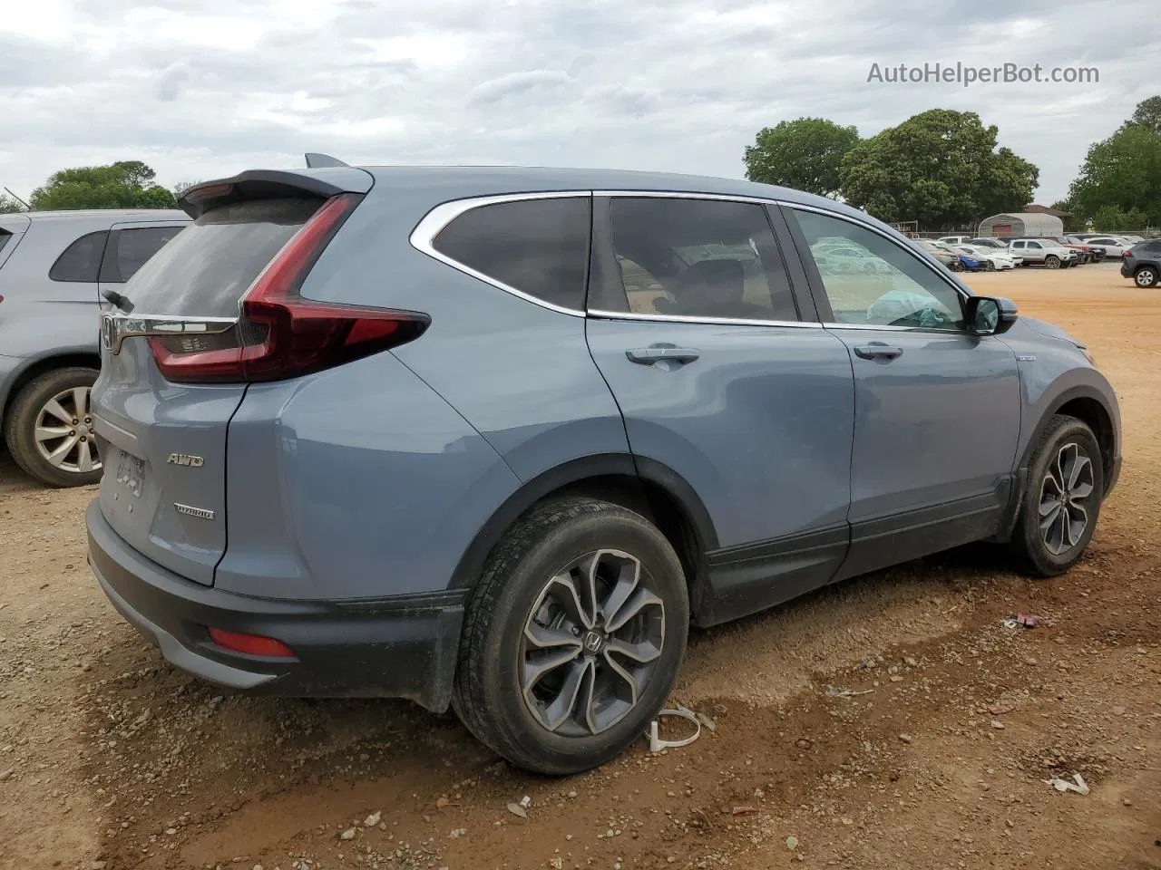 2020 Honda Cr-v Ex Gray vin: 7FART6H52LE012209