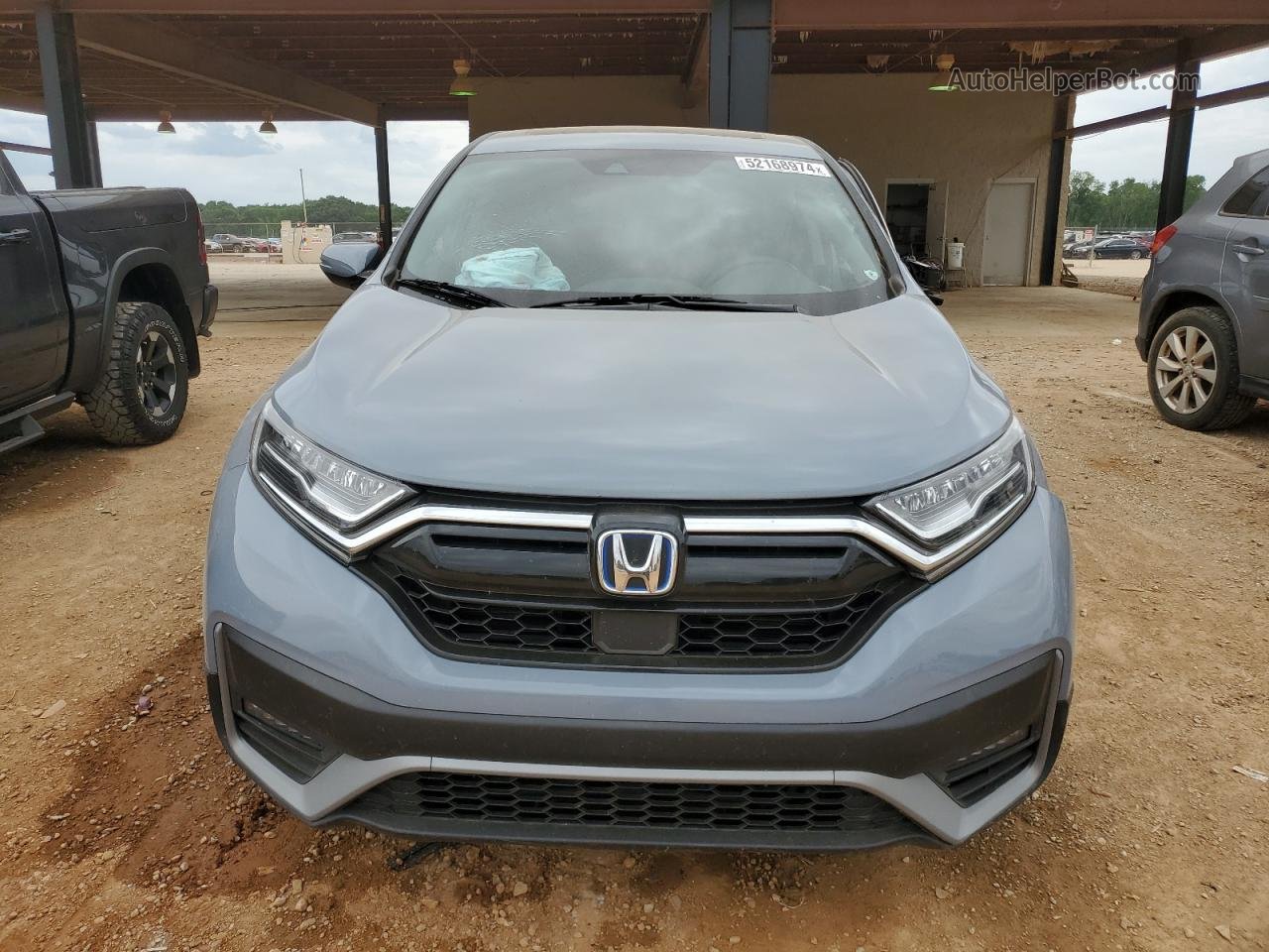 2020 Honda Cr-v Ex Gray vin: 7FART6H52LE012209