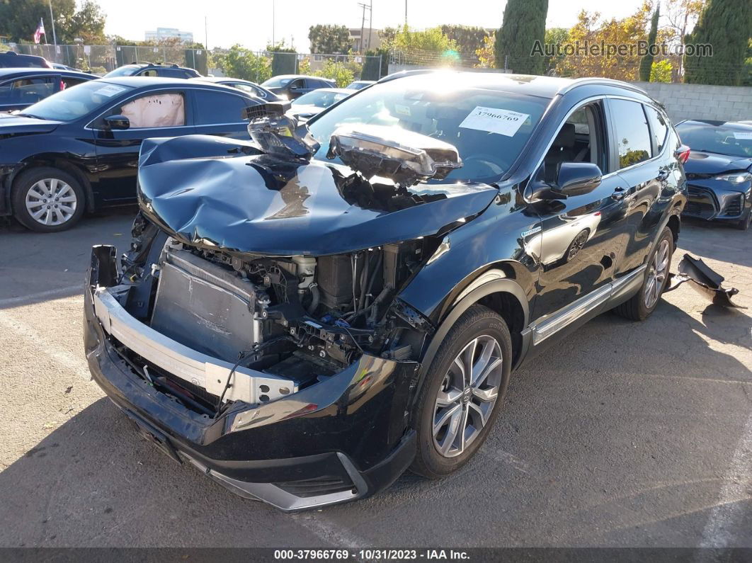 2020 Honda Cr-v Hybrid Touring Black vin: 7FART6H97LE008062